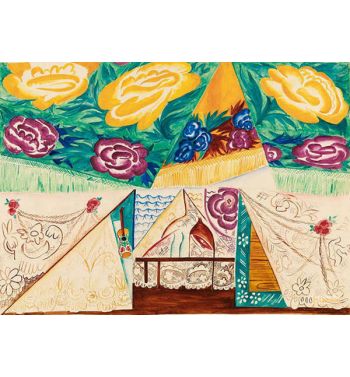 Set Design For Espagne Or Triana