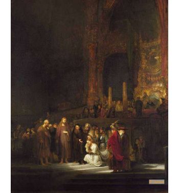 Christ And The Woman Taken In Adultery