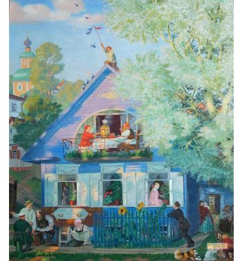 Small Blue House 1920