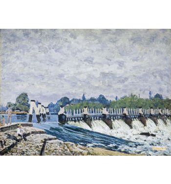 Molesey Weir Hampton Court