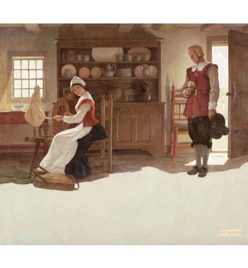 John Alden And Priscilla 1945