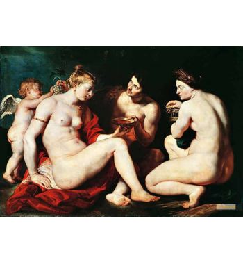 Venus Cupid Baccchus And Ceres