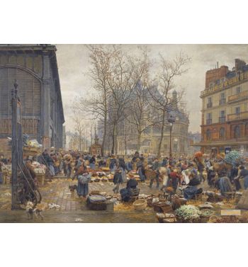 Autumn Market At Les Halles