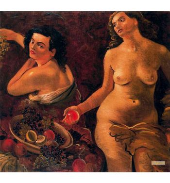 Two Naked Women And Still Life 1935