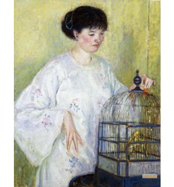 Portrait Of Madame Frieseke c1912 1913