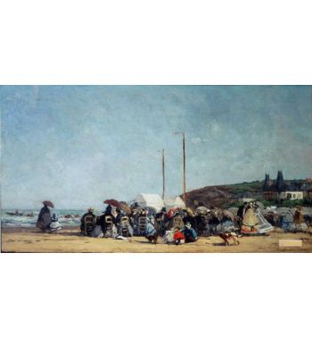 The Beach At Trouville