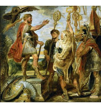 Decius Mus Addressing The Legions