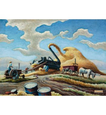 Rice Threshing