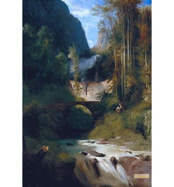 Gorge Near Amalfi 1831