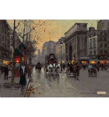 Porte Saint Martin In Autumn