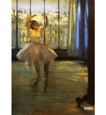 Dancer Posing At A Photographer