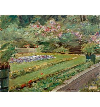 The Flower Terrace In The Wannseegarten To The Northwest