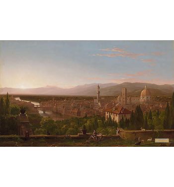View Of Florence 1837