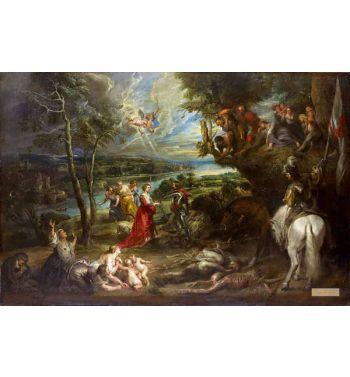 Landscape With St George And The Dragon