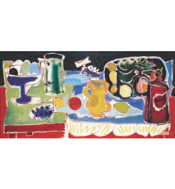 The Long Table with Fruit