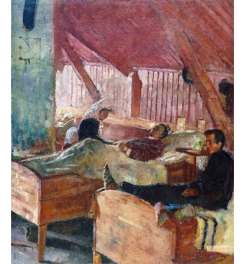 The Infirmary At Helgelandsmoen, 1884