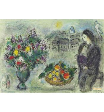 The Green Village With Flowers And Fruits, 1978