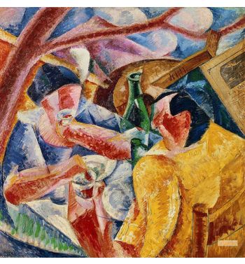 Under The Pergola In Naples, 1914