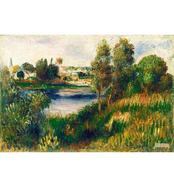 Landscape At Vetheuil
