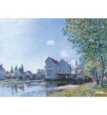 The Bridge Of Moret Morning Effect 1891