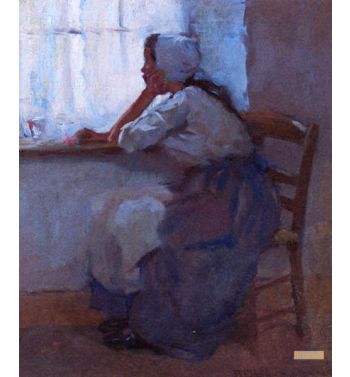 Young Woman At A Window