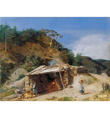 Lime Kiln In The Hinterbrühl C 1845