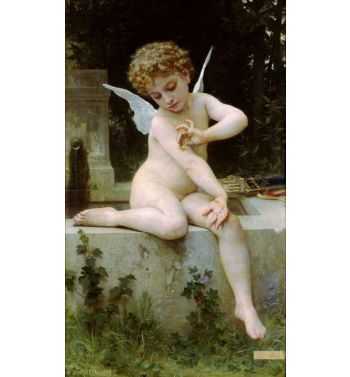 Cupid With A Butterfly
