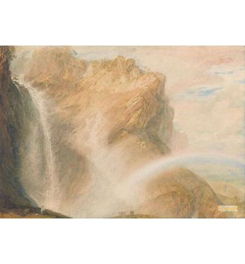 Upper Fall Of The Reichenbach- Rainbow