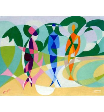 Figures And Landscape In The Light, 1925