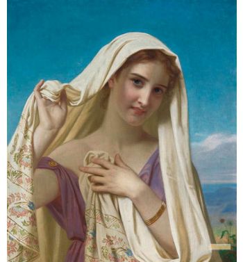 Young Girl In A Veil