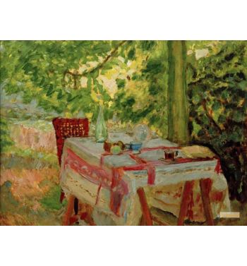 The Table Served Under The Linden