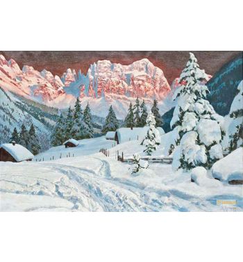 Twilight in the Alps