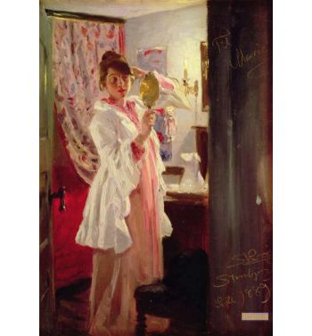 Interior With The Artists Wife 1889