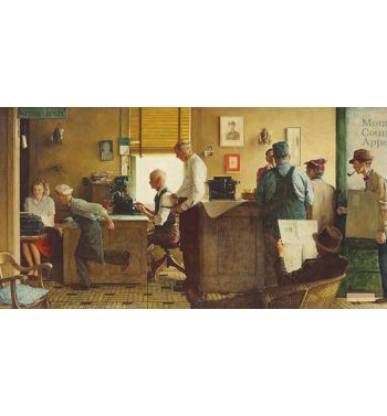 Visits a Country Editor
