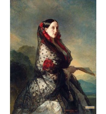 Grand Duchess Maria Nikolaevna Of Russia 1857