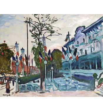 The Blue Pavilion In Saint Cloud