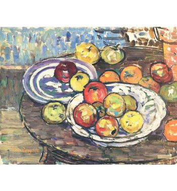 Still Life Apples Vase, 1913 1915
