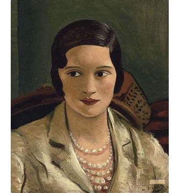 Portrait Of Woman With Necklace