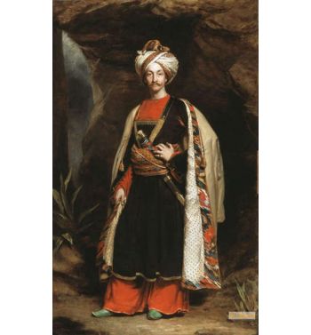 Captain Colin Mackenzie In His Afghan Dress c1842