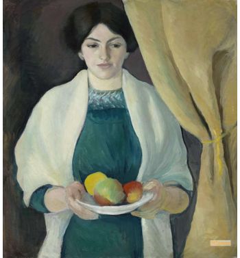 Portrait With Apples