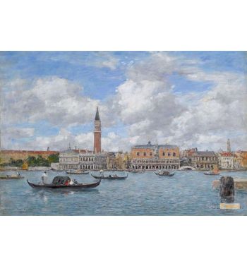 Venise Il Campanile Le Palais Ducal