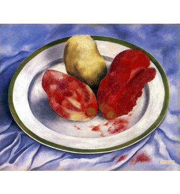 Tunas Still Life With Prickly Pear Fruit 1938