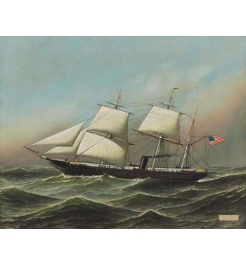 American Naval Frigate