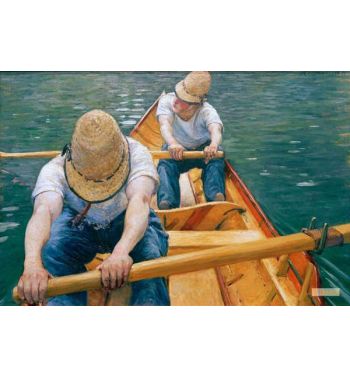 Rowing Paddlers On The Yerres