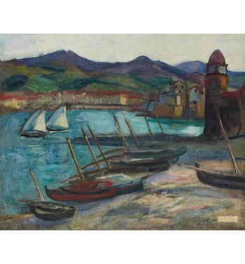 The Harbor Of Collioure