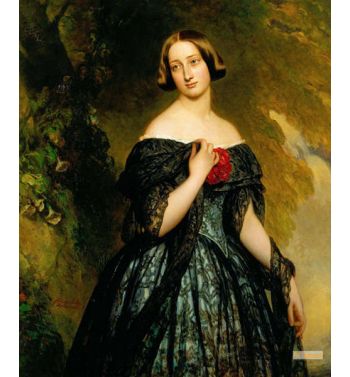 Alexandrina Duchess Saxe Coburg 1842