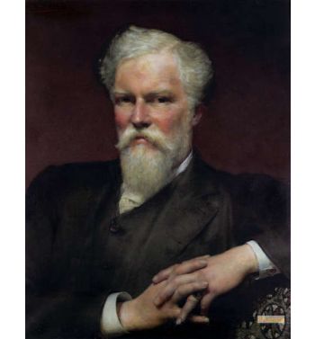 Portrait Of Sir Alfred Waterhouse 1891