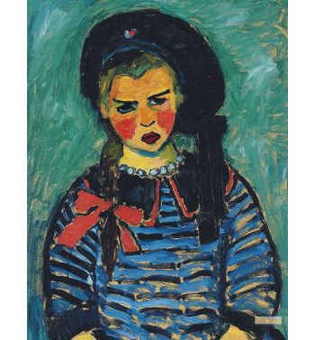 Girl With Red Bow