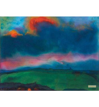Evening Marsh Landscape