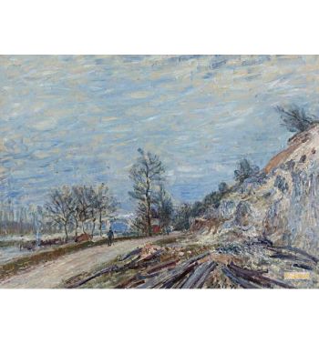 On The Road Of Moret 1882